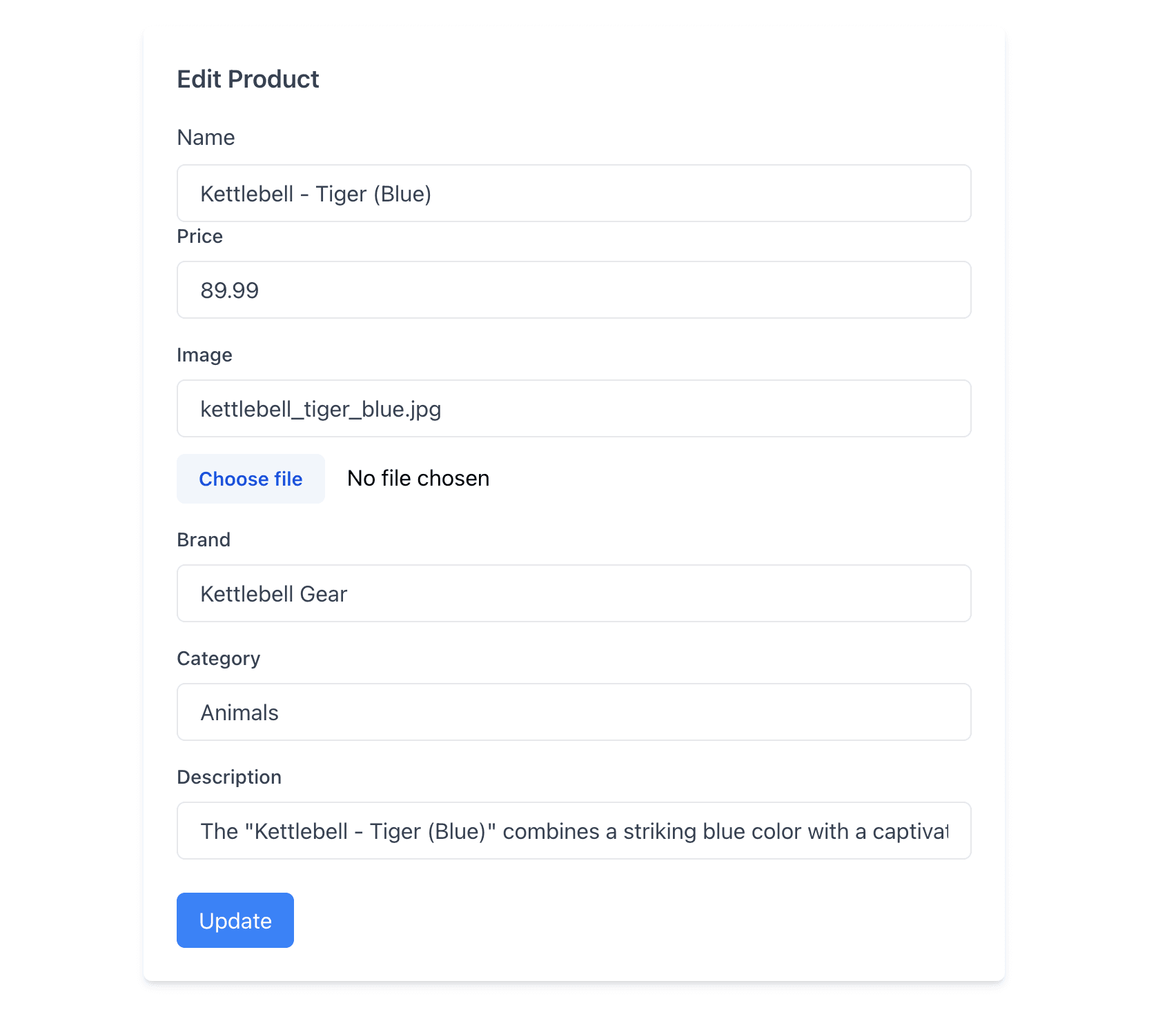 Admin Dashboard screenshot